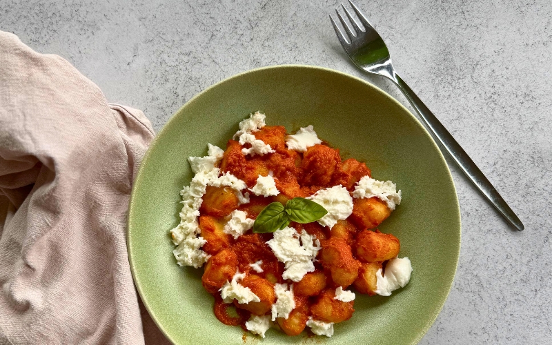 Gnocchi al pesto